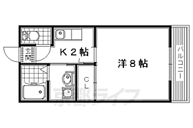 リベルテ北山Ａ・Ｂ B202 ｜ 大阪府枚方市北山1丁目（賃貸アパート1K・2階・28.00㎡） その2