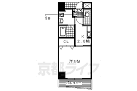 サンリットＴＫ 502 ｜ 大阪府枚方市長尾家具町1丁目（賃貸マンション1K・5階・27.65㎡） その2