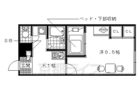 レオパレスＰＡＲＣ　ＳＩＤＥII 203 ｜ 京都府城陽市寺田中大小（賃貸アパート1K・2階・23.18㎡） その2