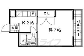 ジュネス神楽田 504 ｜ 京都府宇治市小倉町神楽田（賃貸マンション1K・5階・17.40㎡） その2