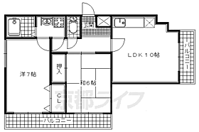 ルビノ新成田 101 ｜ 京都府宇治市広野町新成田（賃貸マンション2LDK・1階・52.67㎡） その2