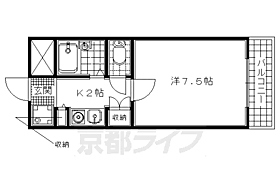 ウエストヒルズ同志社前I号館　女子学生専用 312 ｜ 京都府京田辺市三山木垣ノ内（賃貸マンション1K・3階・22.80㎡） その2