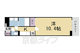 サニースクエア 207 ｜ 京都府京田辺市草内一ノ坪（賃貸アパート1K・2階・32.54㎡） その2