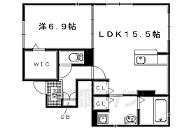 さくら隅田口ハイツ B101 ｜ 京都府八幡市八幡隅田口（賃貸アパート1LDK・1階・56.83㎡） その2