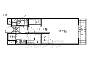 コリネッタ鴻ノ巣 203 ｜ 京都府城陽市寺田水度坂（賃貸アパート1K・2階・25.25㎡） その2