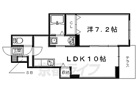 サンタ・ピーク 101 ｜ 京都府宇治市木幡南山（賃貸アパート1LDK・1階・40.40㎡） その2