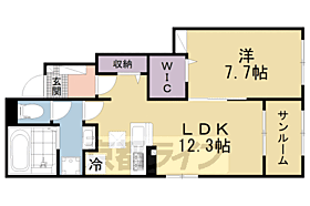 グレイス加茂　I 105 ｜ 京都府木津川市加茂町里土堀（賃貸アパート1LDK・1階・50.14㎡） その1