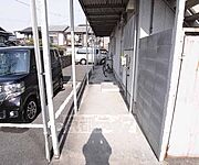 Ａ棟の廊下です。