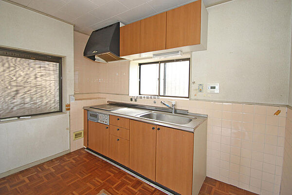 Beautiful mountainous landscape with colorful sky