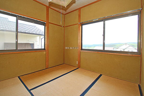 Beautiful mountainous landscape with colorful sky