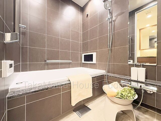 浴室 5駅10路線利用可能〜パークコート浜離宮ザタワー　22階〜 22階/-