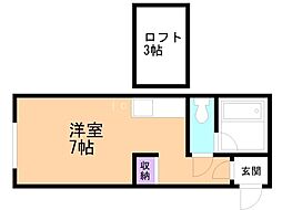 間取図画像 ワンルーム