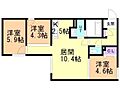 イー・エフ札幌東2階10.2万円