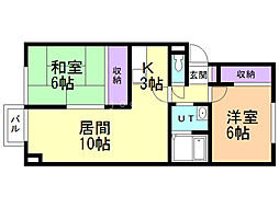 ベルメゾン 2階