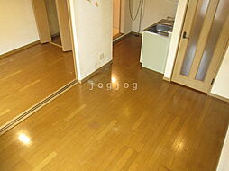 フォレスト豊平II 201 2階1LDKのリビング/ダイニング