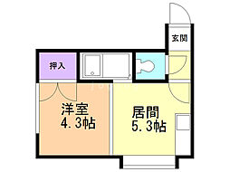 ラシュレ東札幌（旧第6コーポ渥美） 2階