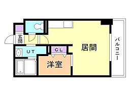 HF東札幌レジデンス 1LDKの間取図画像