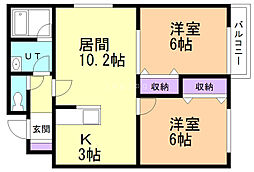 ル・シェル月寒東 3階