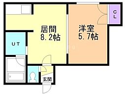 グルービン豊平 1階