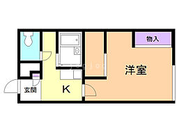 レオパレス鉢の木館 1階