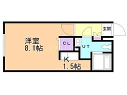 ル・ノール平岸 2階