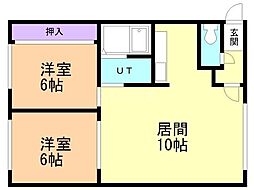 コーポアベニュー 2階