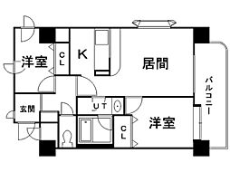 ダイアパレス水車町 5階/508