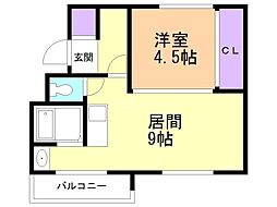ビレッジハウス 福住 5 4階/-