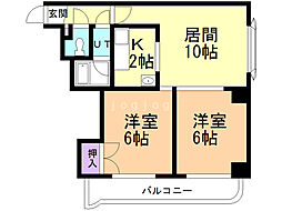 テラスハウス南郷21 4階