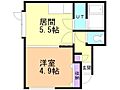 パークウェル豊平公園3階3.9万円