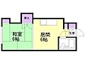 サンセットハイツ平岸3階2.5万円