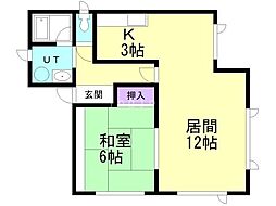 コーポ嵯峨 1階