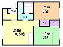 フルネスハイツＢ 1階