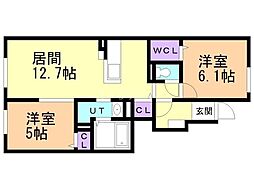 リノ　メリアII 1階