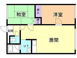 リヴィエール412Ｃ 2階