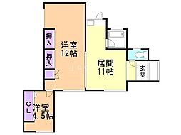美唄東8条北　平屋