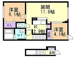 カモミールＢ 2階