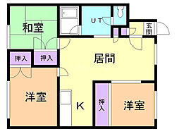 コーポあっぷる 2階