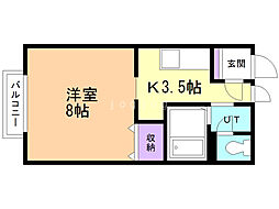 メゾンド　ミュゲ 2階/201