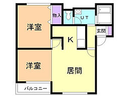 カーサ・リヴュール 2階