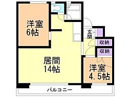 メープルバウム 2棟 5階/502