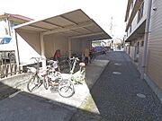 屋根付き駐輪場