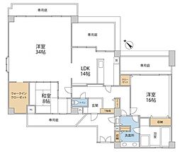 間取図画像 3LDK