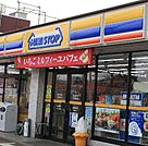 コンビニ「ミニストップ平野瓜破西店まで122m」