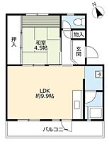 URひよどり台 0119-0406 ｜ 兵庫県神戸市北区ひよどり台1丁目（賃貸マンション1LDK・4階・40.90㎡） その2