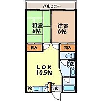 椿谷マンション 302 ｜ 長崎県長崎市稲佐町14-28（賃貸マンション2LDK・3階・45.26㎡） その2