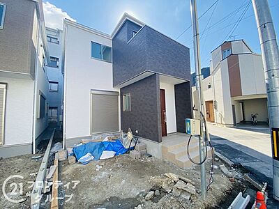 外観：関目高殿駅徒歩4分の立地です。