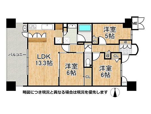 間取り レスタージュ住道　中古マンション 8階/-