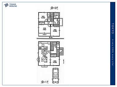 区画図：参考プラン（延床面積87.48?　建物価格1、400万円）