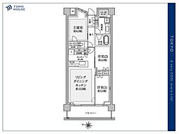 パークシティー高田馬場 3LDKの間取図画像